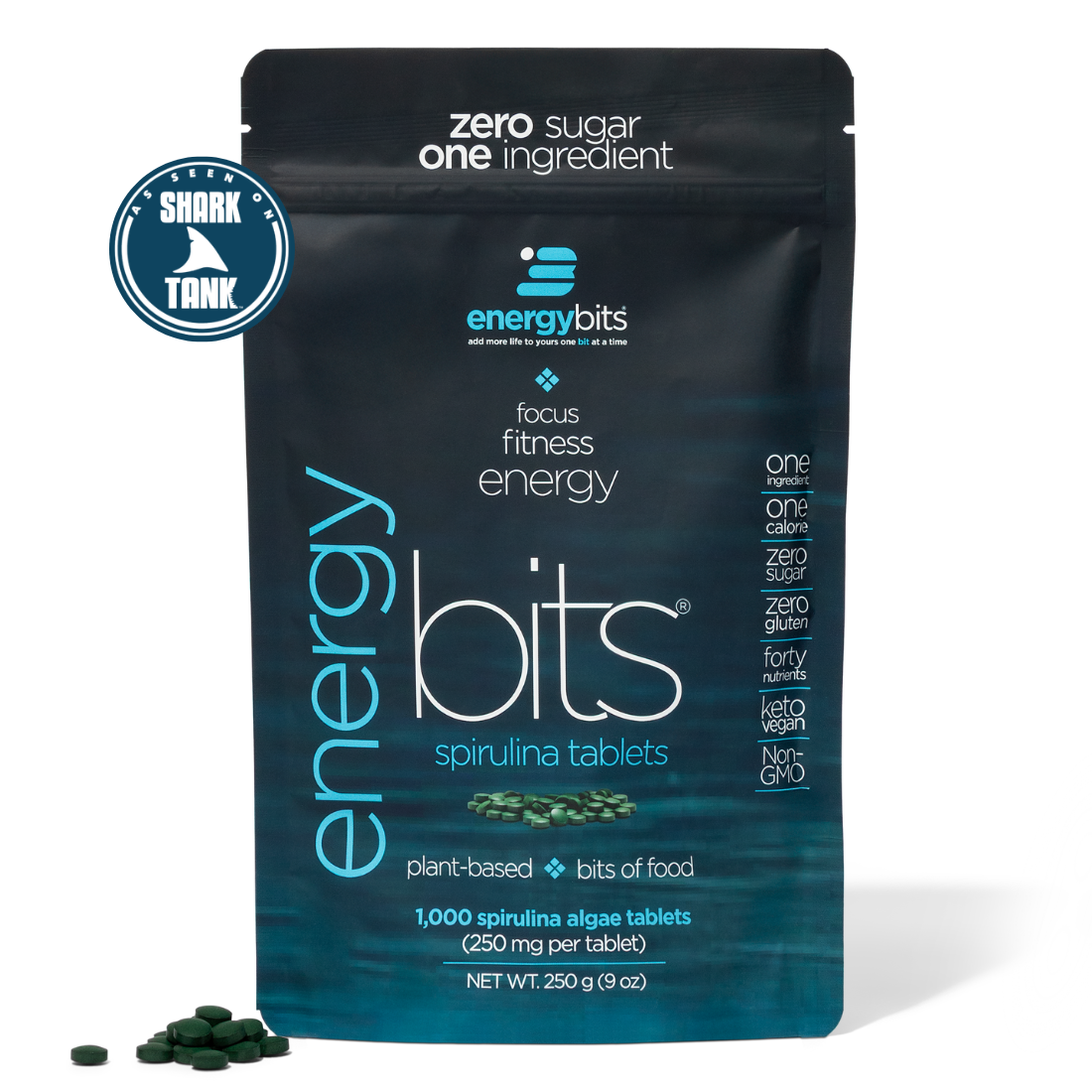 ENERGYbits® Spirulina | Large Bag